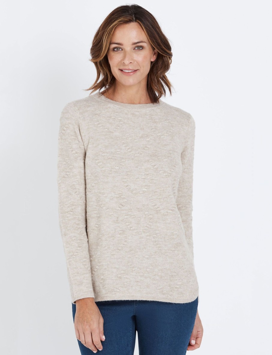 Knitwear WLane | W.Lane Spotted Heart Pullover Top