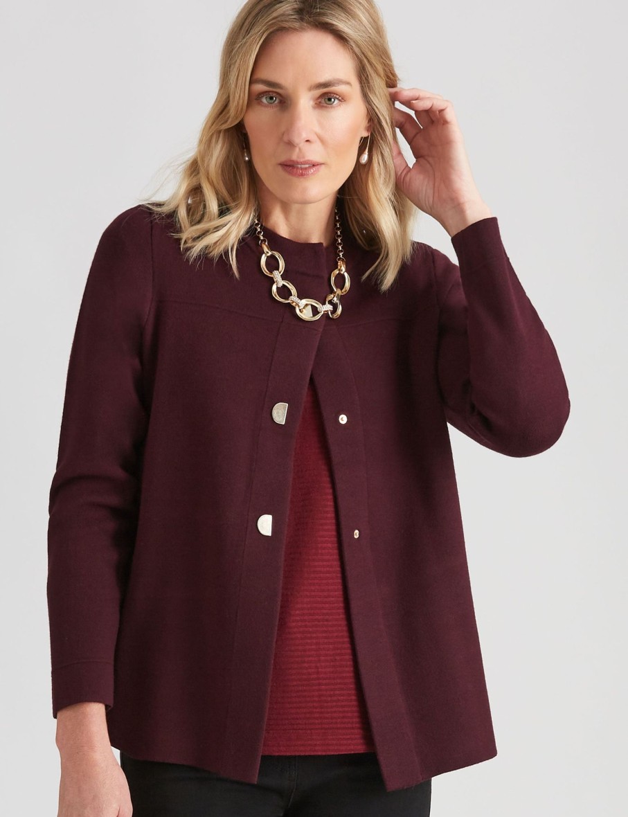 Knitwear NoniB | Noni B Button Front Cardigan