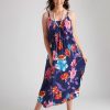 Dresses Millers | Millers Strappy Rayon Maxi Dress