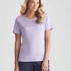 Tops NoniB | Short Sleeve Rib T-Shirt