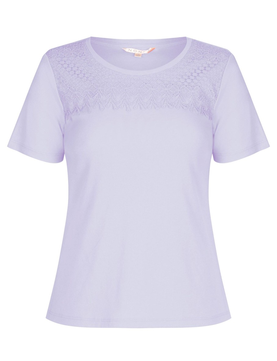 Tops NoniB | Short Sleeve Rib T-Shirt