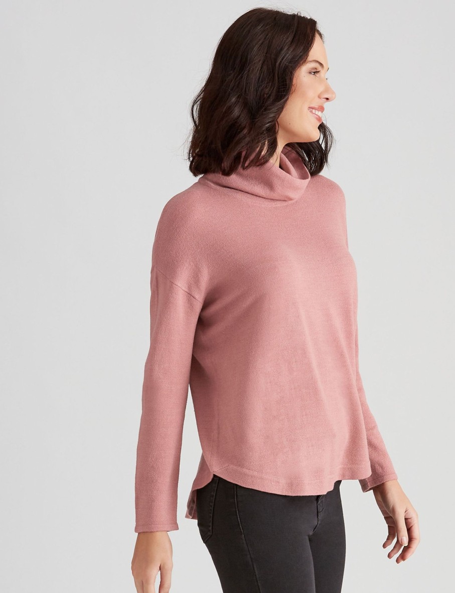 Knitwear Katies | Katies Fine Knit Curved Hem Jumper