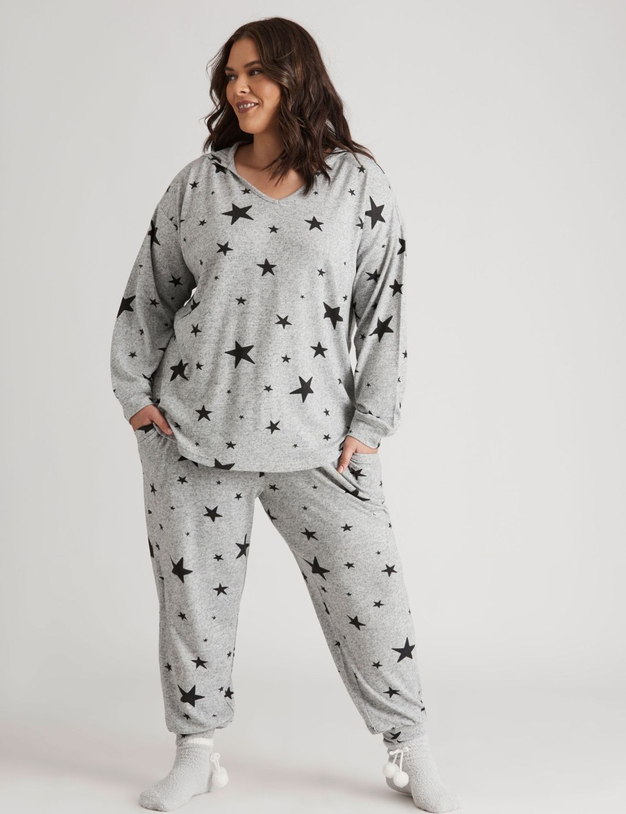 Sleepwear Autograph | Autograph Printed Fluffy Full Length Pants