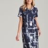 Dresses NoniB | Noni B Linen Abstract Dress