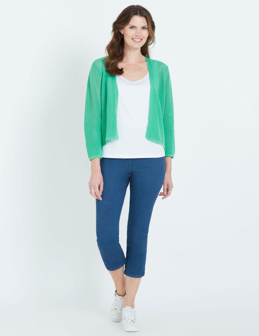 Knitwear WLane | W.Lane Knitwear Mesh Cardigan