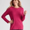 Knitwear Millers | Millers 3/4 Sleeve Spot Ture Jumper