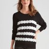 Knitwear LizJordan | Liz Jordan Striped Knit Jumper