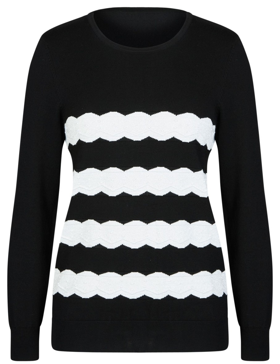 Knitwear LizJordan | Liz Jordan Striped Knit Jumper