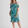 Dresses Millers | Millers Cut Away Knitwear Midi Dress