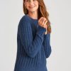 Knitwear WLane | W.Lane Fluffy Rib Pullover Jumper