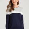 Knitwear WLane | W.Lane Colour Block Jumper