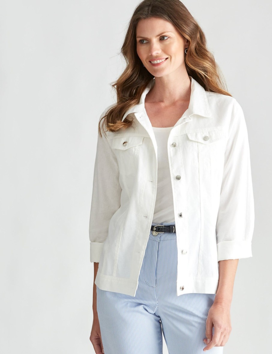 Outerwear WLane | W.Lane Western Linen Jacket