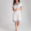 Dresses Millers | Millers Embroidered Cotton Slub Dress