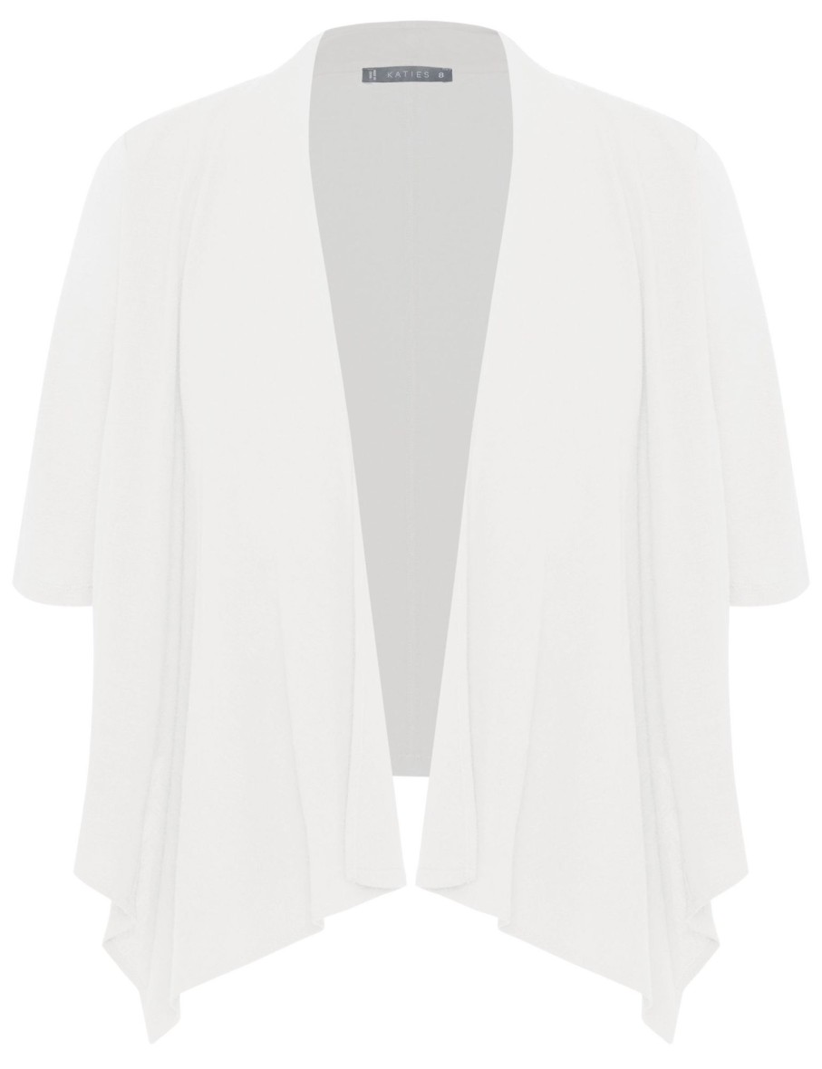 Outerwear Katies | Katies Pleat Front Jacket