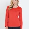 Tops NoniB | Noni B Rylee Long Sleeve Rib Top