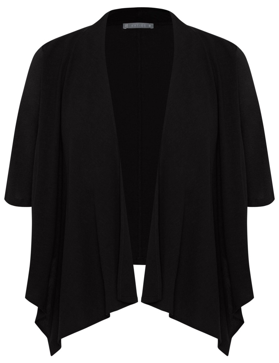 Outerwear Katies | Katies Pleat Front Jacket