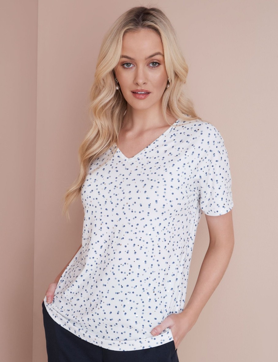 Tops NoniB | Short Sleeve Print Tee