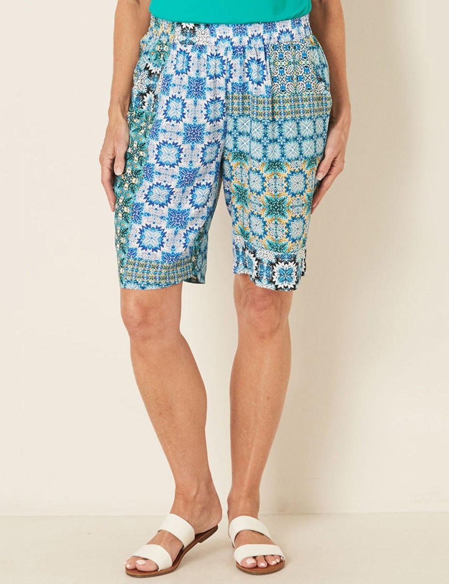 Bottoms Millers | Millers Printed Rayon Shorts