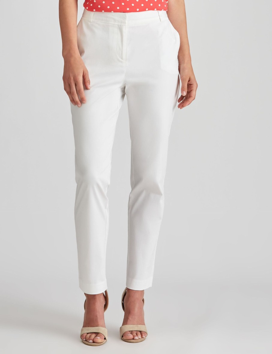 Bottoms LizJordan | Liz Jordan Cotton Sateen Pant