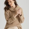 Knitwear NoniB | Noni B Waffle Knitwear Jumper