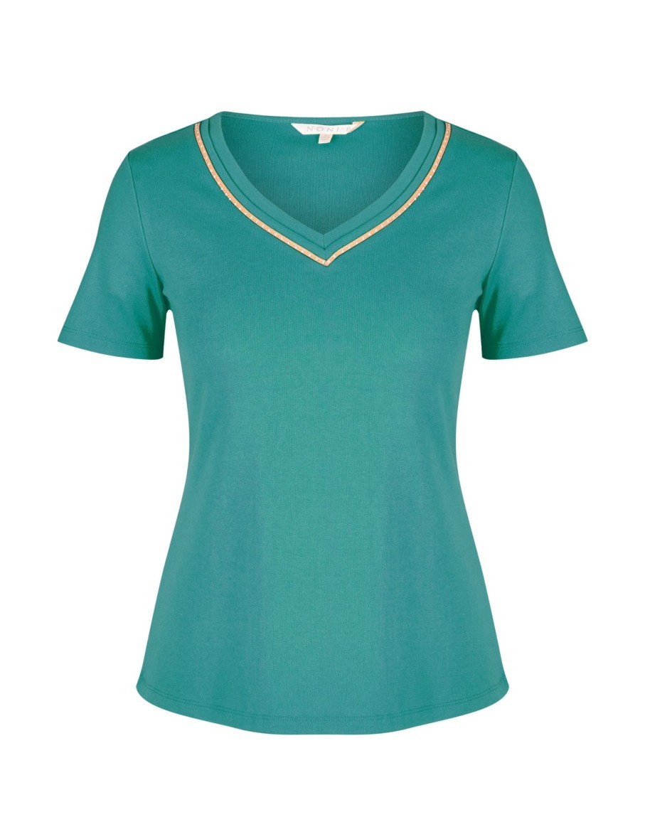 Tops NoniB | Noni B Short Sleeve Rib Top