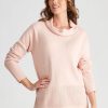 Knitwear WLane | W.Lane Cowl Neck Rib Pullover