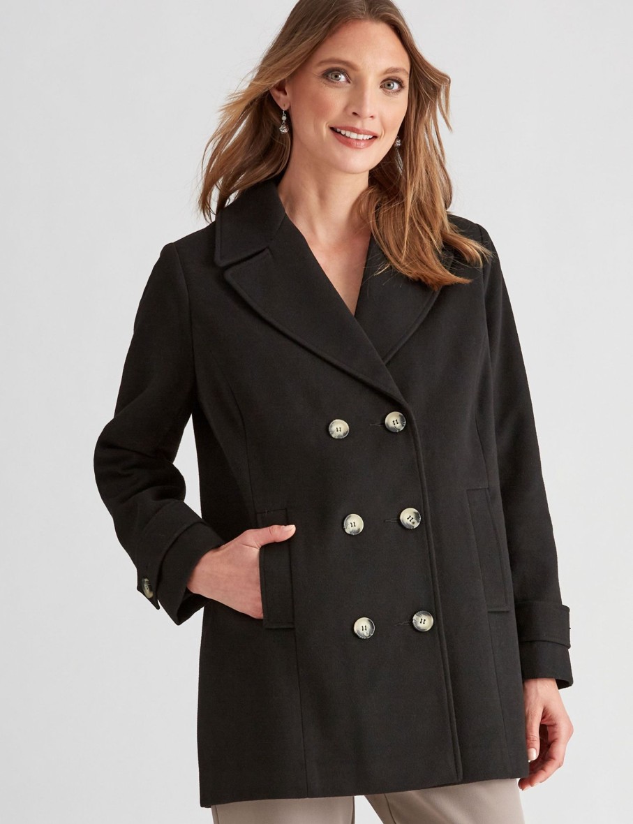 Outerwear LizJordan | Liz Jordan Melton Coat