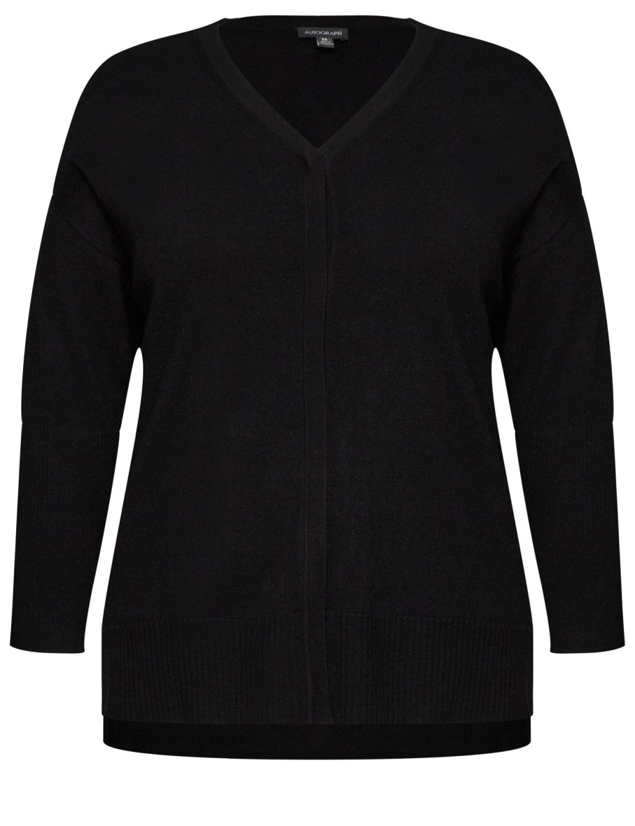 Knitwear Autograph | Autograph Knitwear V Neck Short Cardigan