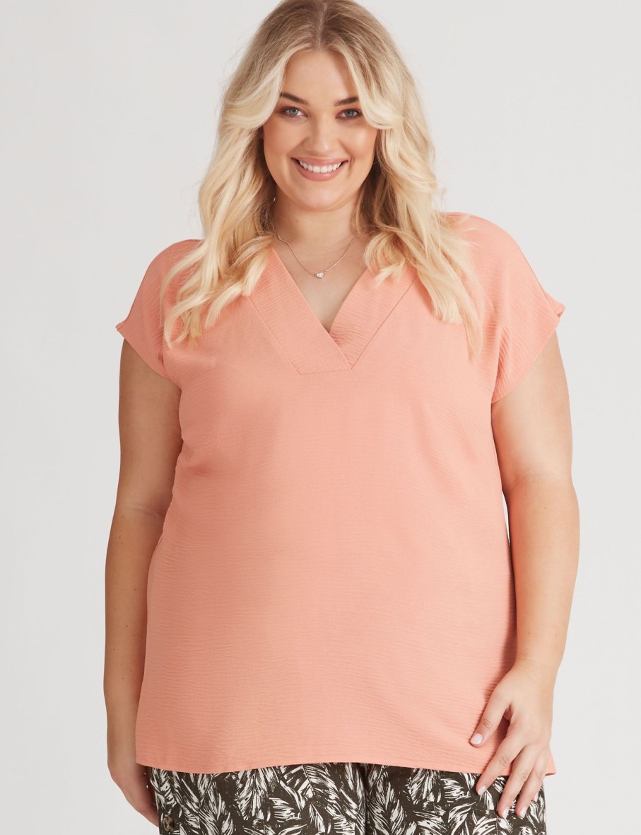 Tops Beme | Beme Extended Sleeve Woven Top