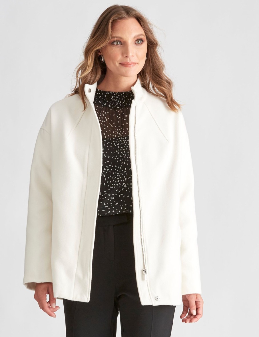 Outerwear LizJordan | Liz Jordan Melton Coat