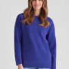 Knitwear WLane | W.Lane Zipped Detail Cable Pullover Top