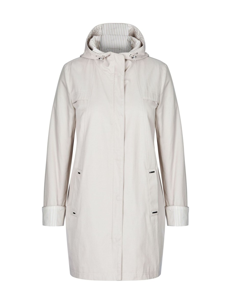 Outerwear NoniB | Noni B Roll Sleeve Light Weight Coat