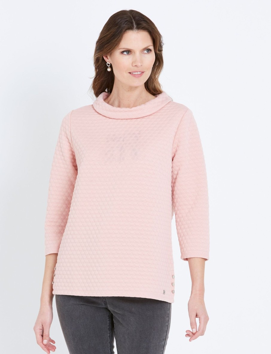 Tops WLane | W.Lane Bubble Textured Knitwear Top