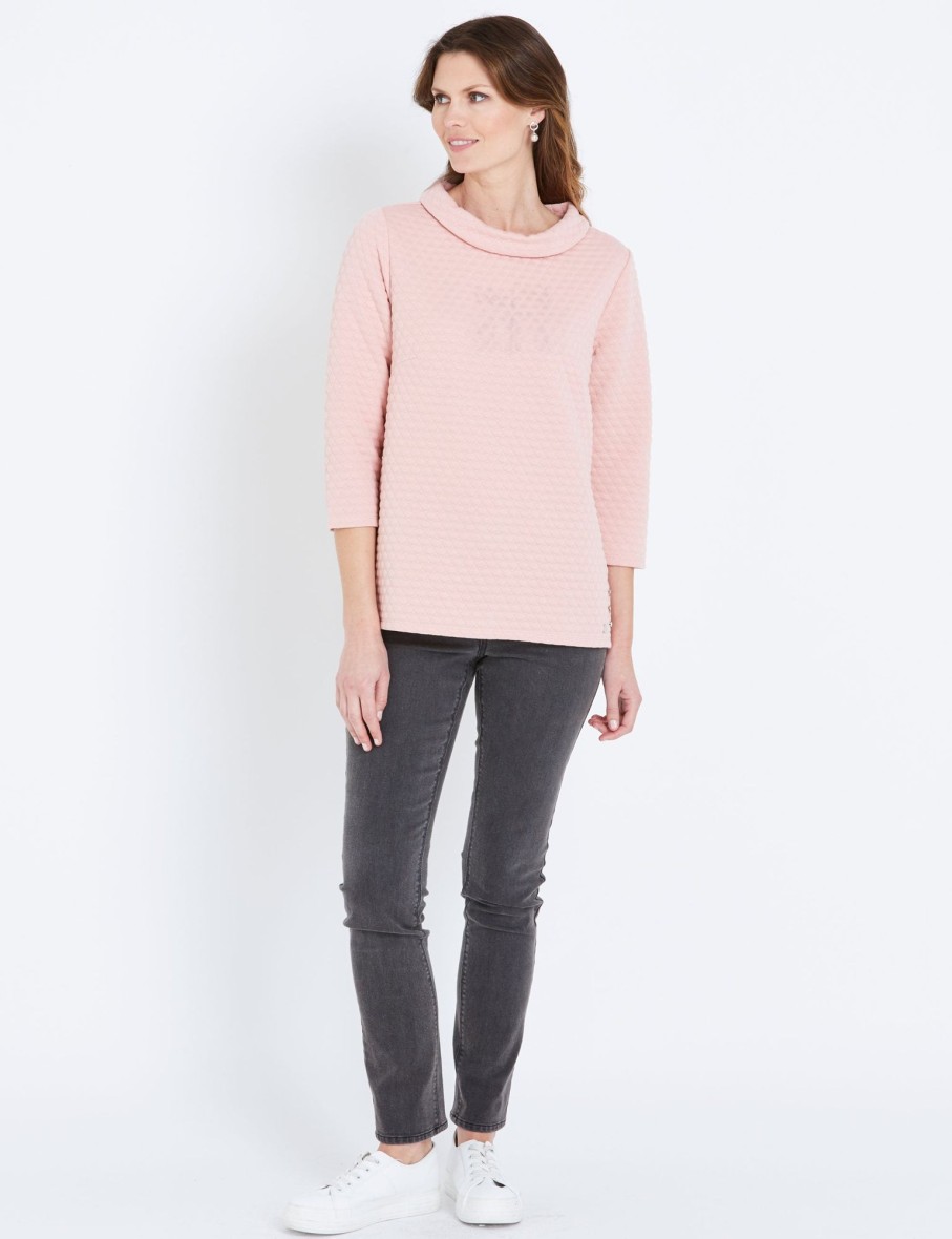 Tops WLane | W.Lane Bubble Textured Knitwear Top