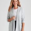 Tops Millers | Millers Long Sleeve Brushed Edge To Edge Cardigan