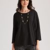 Tops WLane | W.Lane High Neck Textured Knitwear Top