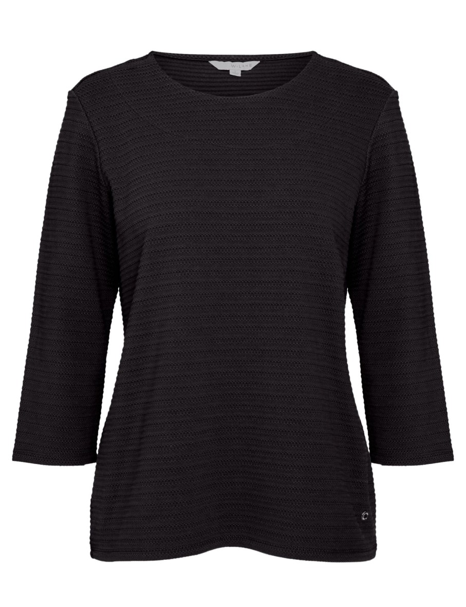 Tops WLane | W.Lane High Neck Textured Knitwear Top