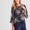 Tops NoniB | Noni B B Knitwear Flare Sleeve Top