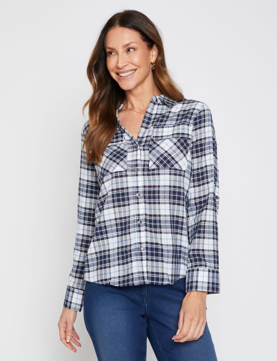 Tops Millers | Millers Soft Touch Check Shirt