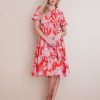 Dresses NoniB | Noni B Printed Tiered Dress