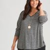 Tops Autograph | Autograph Long Sleeve Pretend Knitwear Top