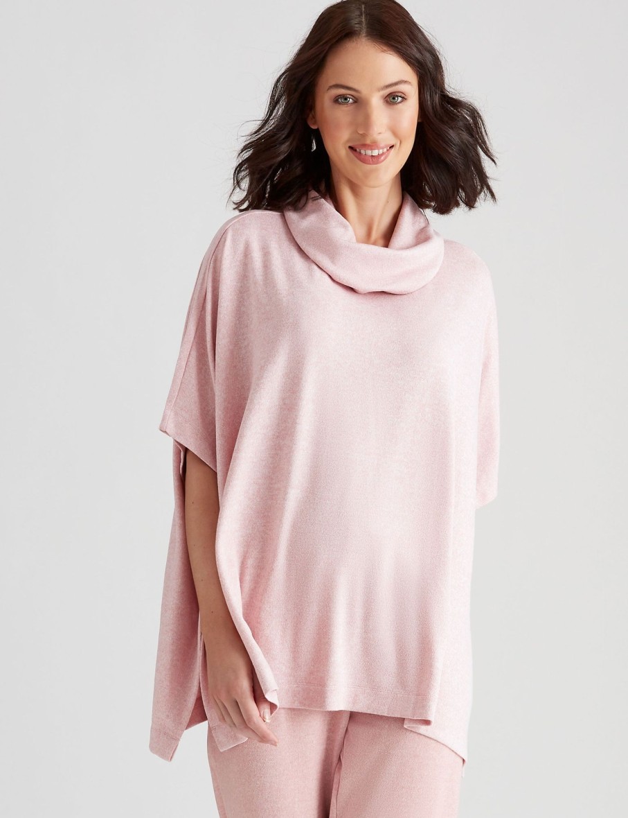 Knitwear Katies | Katies Roll Neck Pretendy Knitwear Poncho