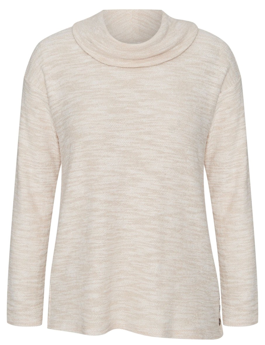 Tops WLane | W.Lane Cowl Neck Textured Knitwear Top