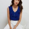 Tops NoniB | Noni B Pearl Button Frill Top