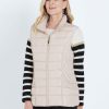 Outerwear NoniB | Noni B Sleeveless Quilted Vest