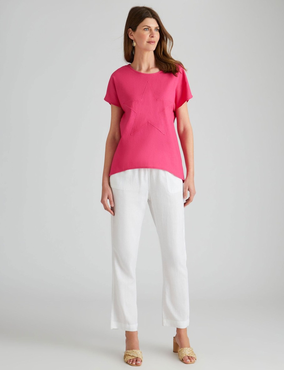 Tops WLane | W.Lane Star Linen Top