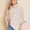 Outerwear WLane | W.Lane Faux Fur Cape Top