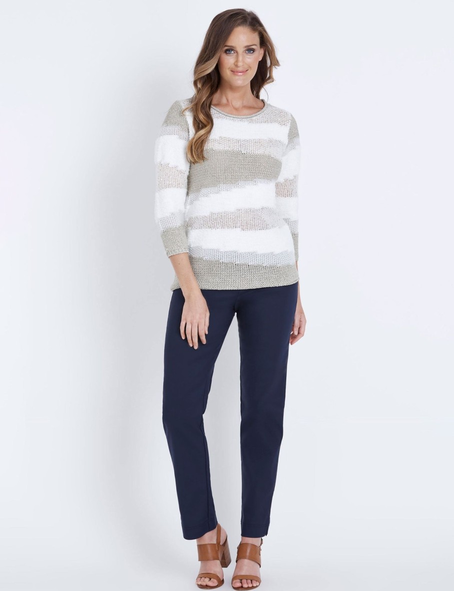 Knitwear WLane | W.Lane Spliced Sequin Sweater