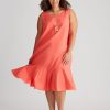 Dresses Autograph | Autograph Woven Sleeveless Frill Hem Dress