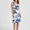 Dresses LizJordan | Liz Jordan Scuba Floral Dress